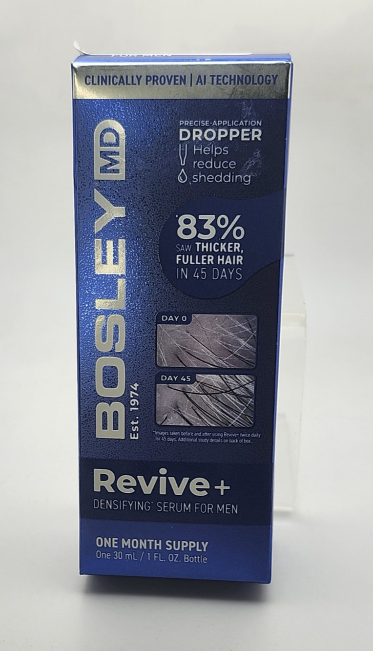 BosleyMD Revive + Densifying Hair Regrowth Serum for Men ~ 1 fl oz /30ml ~ #134